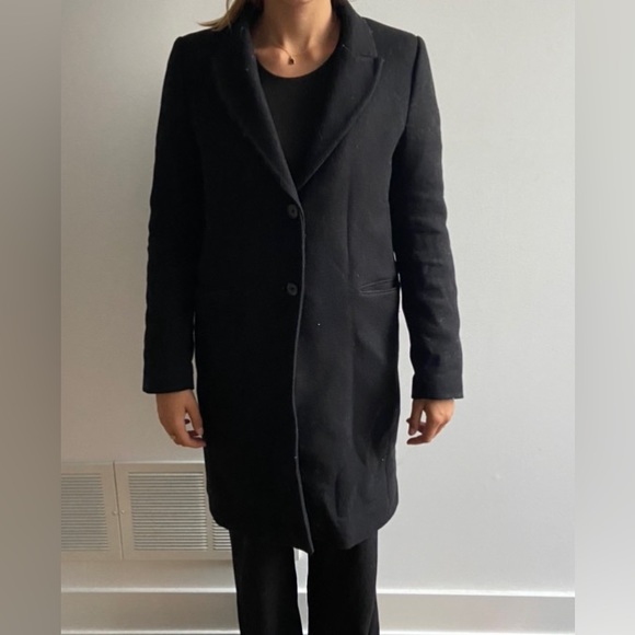ZARA - MANTECO black jacket/blazer perfect for fall 🍂🤎 - Picture 3 of 6